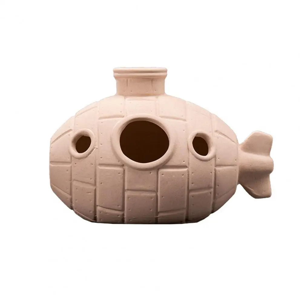 High-quality Fish Tank Decor Decorations for Aquarium Exquisite Ceramic Aquarium Landscaping Ornament Unique Fish Tank Shelter