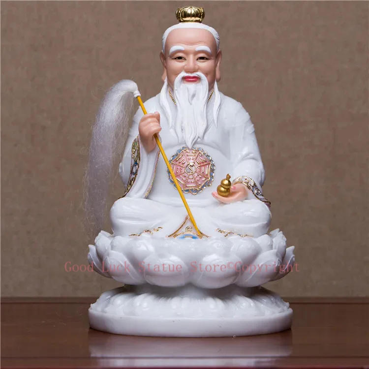 

30CM large TOP high-grade home family efficacious bless Talisman Mascot Taoism Lord Lao Zi TAISHANG LAOJUN God statue