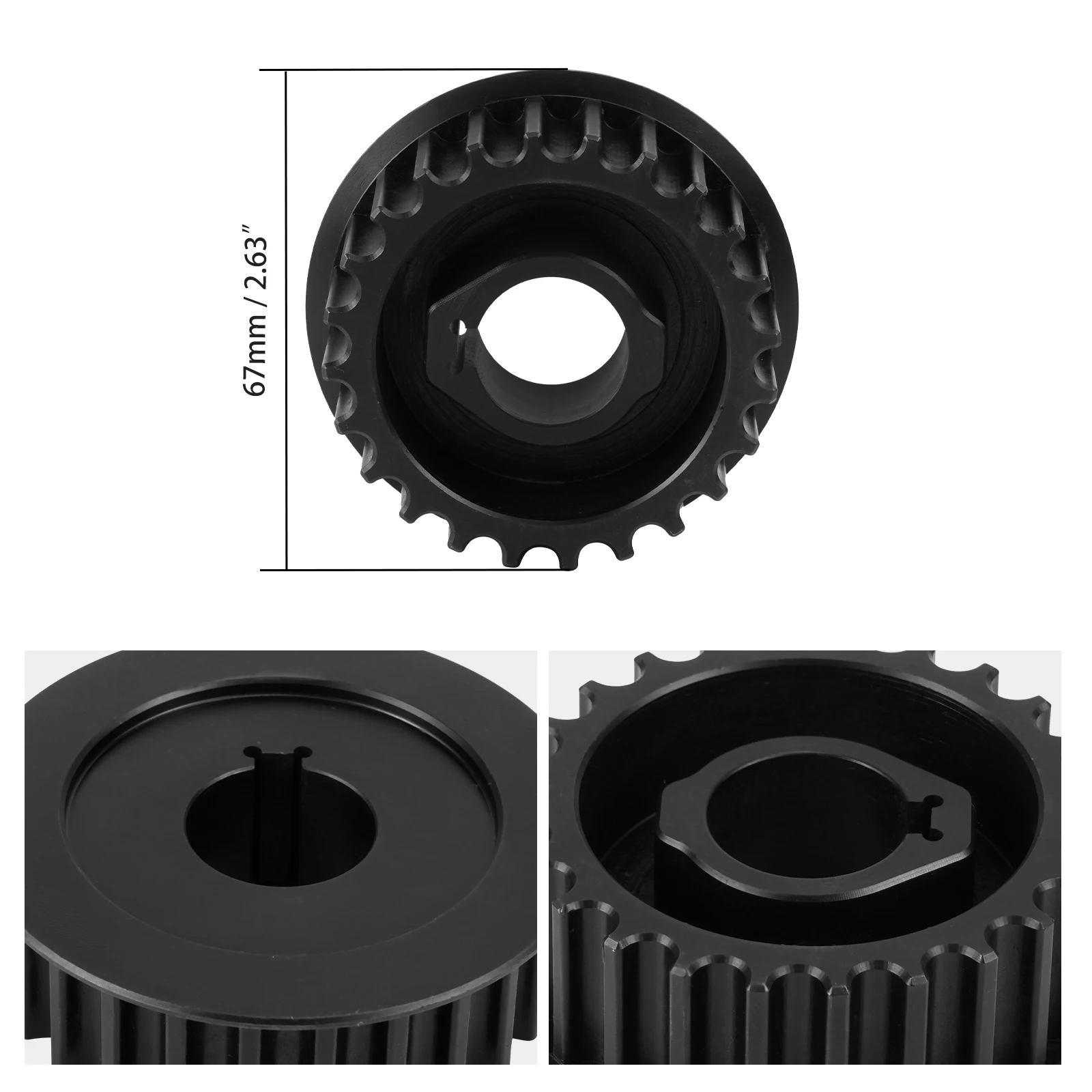 NICECNC Für Sur-Ron Surron Light Bee X S Primärrolle Riemenscheibe Mutter Riemenscheibe Abdeckung für Segway X160 X260 Elektro Dirt Bike – Detail 7