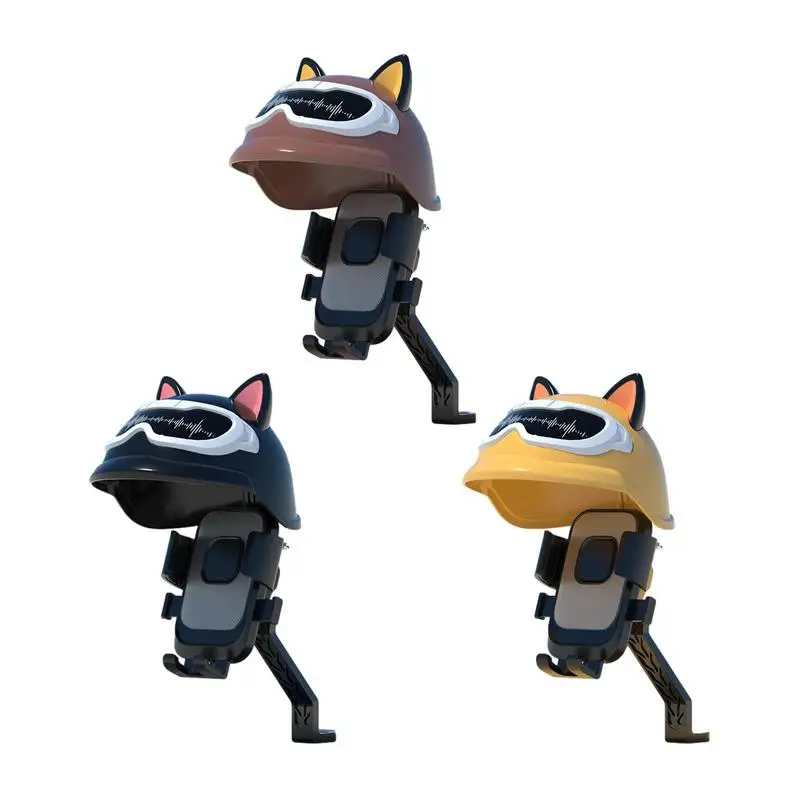 

Motorcycle Phone Holders Adjustable Bike Phone Mount With Sun Visor Portable Sunshade Mobile Holder For Motorcycles Scooters