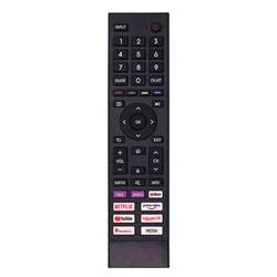 Universal Replacement Infrared Remote Control with Shortcut Buttons (Black)