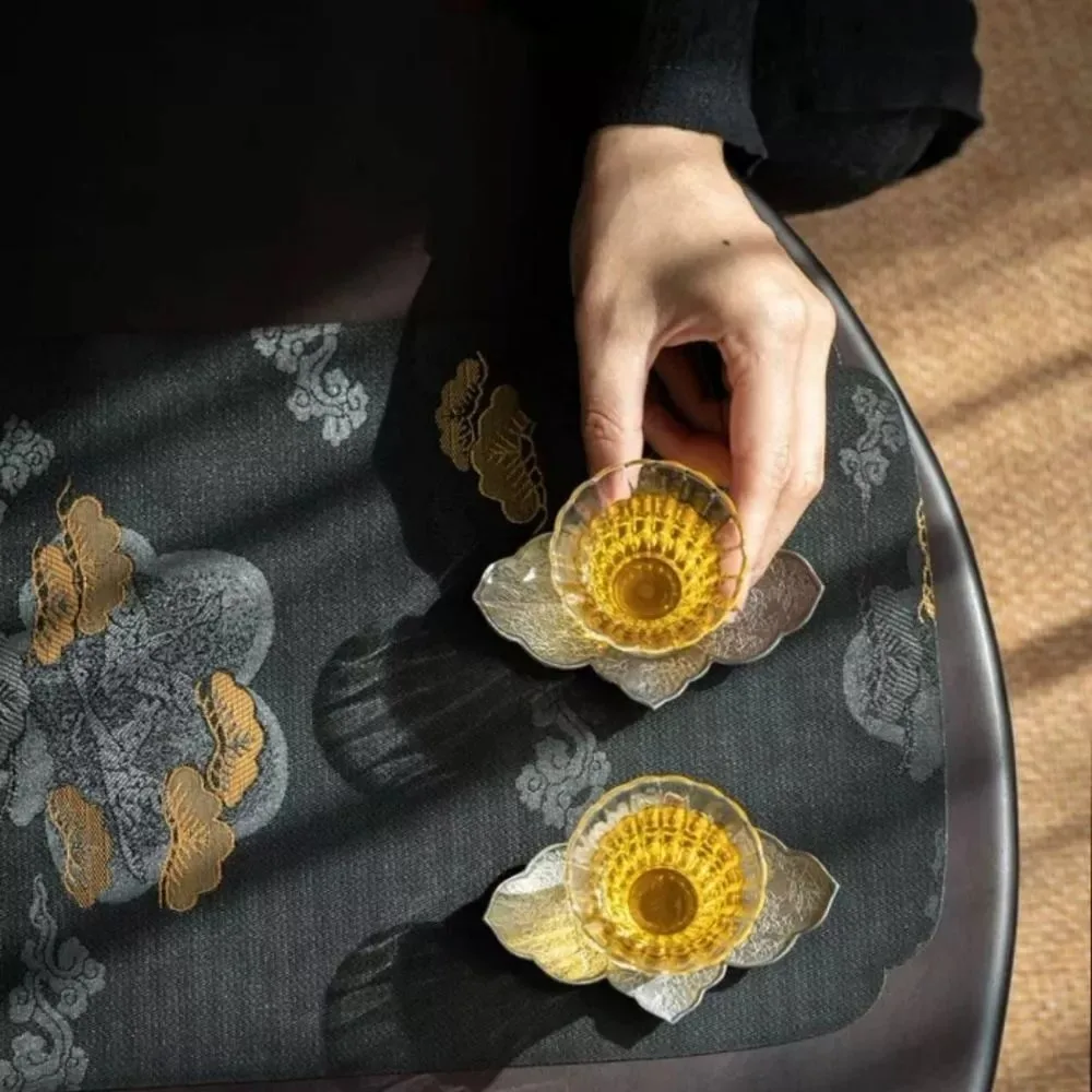 두꺼운 티 매트, 중국 스타일 테이블 매트, 창의적인 가정용 식기 매트, 신제품