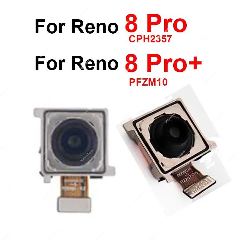 

For OPPO Reno 8Pro 8 Pro Plus 8Pro+5G Front Selfie Rear Camear Primary Back Main Front Small Big Camera Flex Cable Replacement