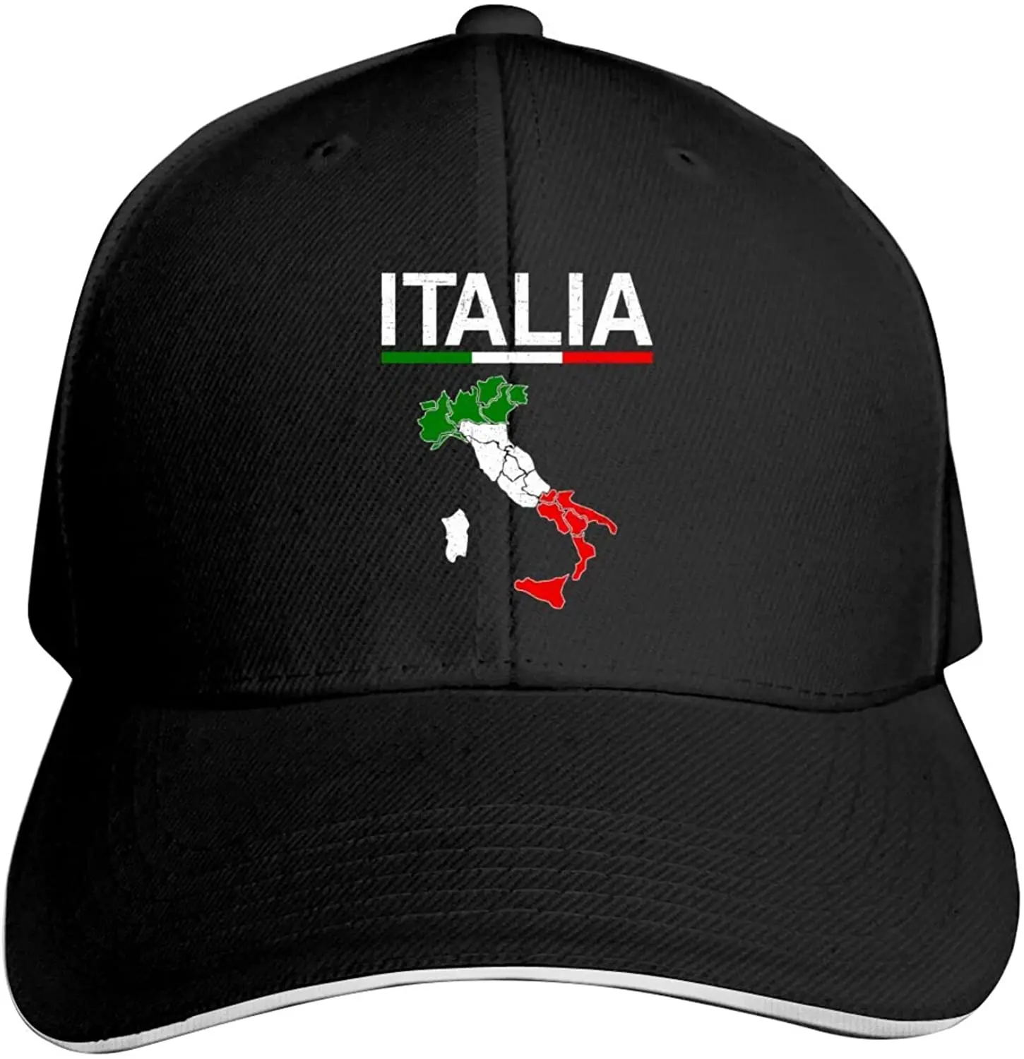 BRATALIA 帽子 ブラジル・イタリア国旗 BRATALIA 帽子 ブラジル・イタリア国旗
