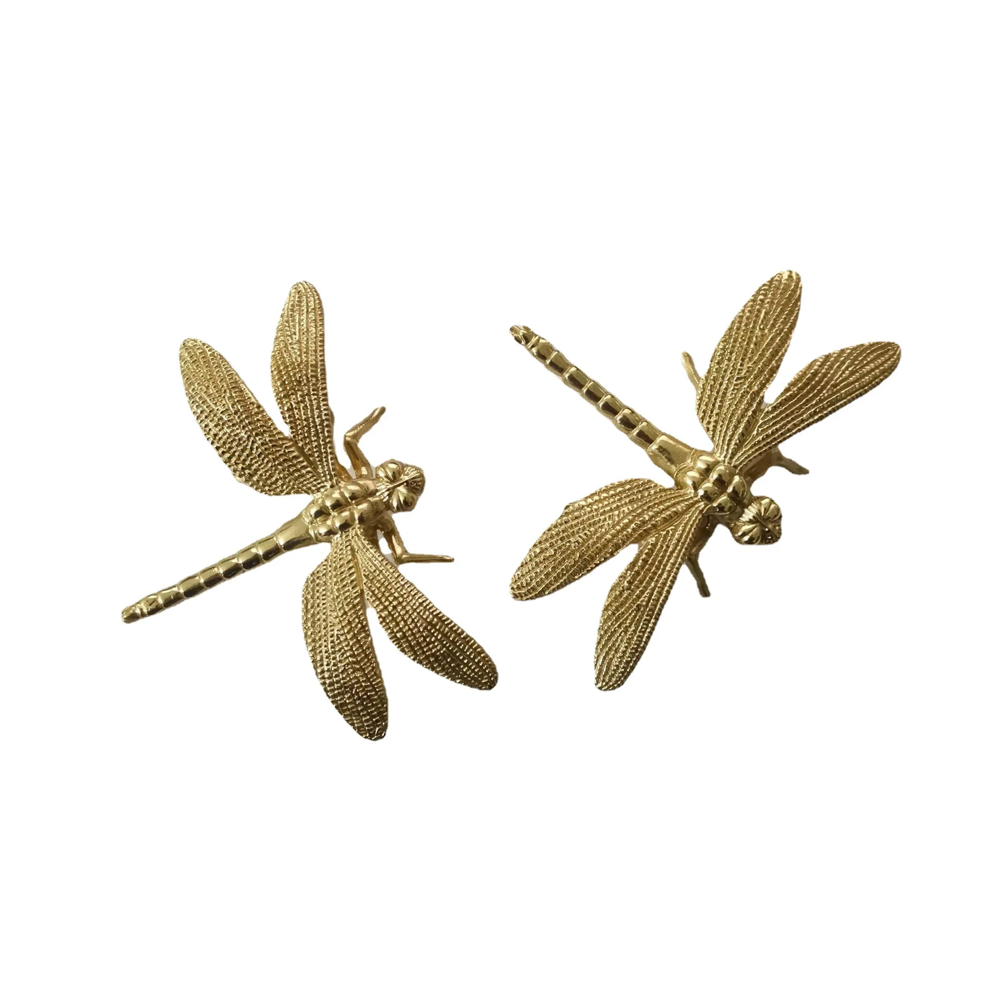 libélula bronze lidar com gaveta de cobre puro armário maçaneta da porta diy móveis ouro puxa alças