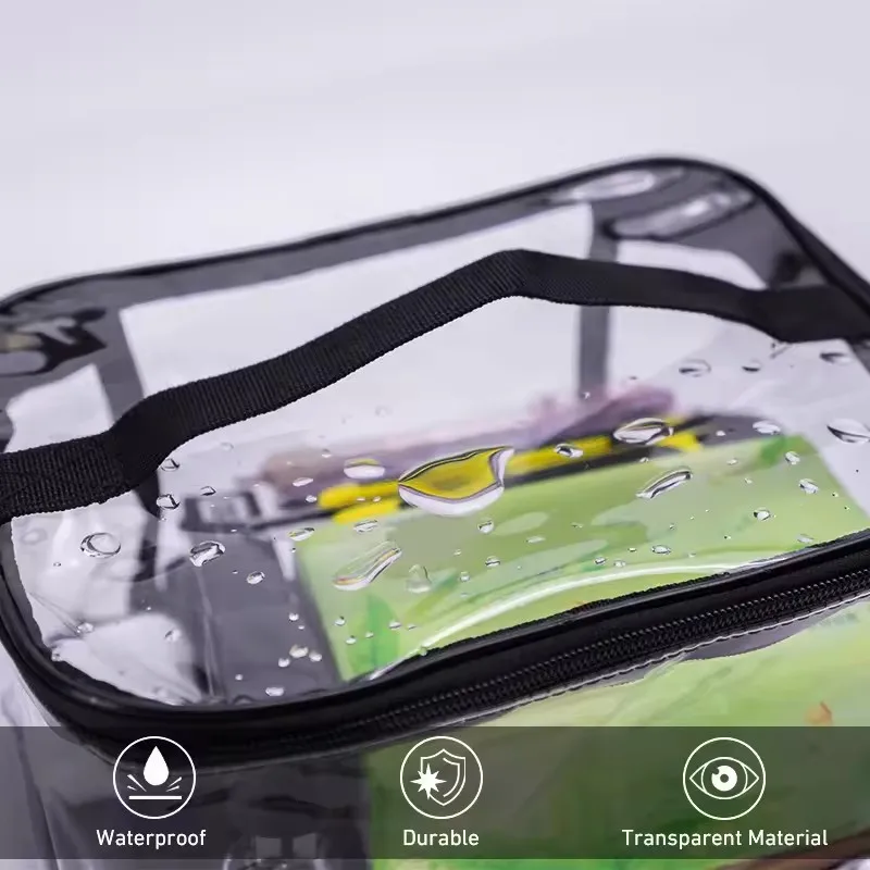 Large Capacity Transparent Mesh Zipper Toy Storage Bag Puzzle And Block Organizer Ideal for Toy & Building Block Storage
