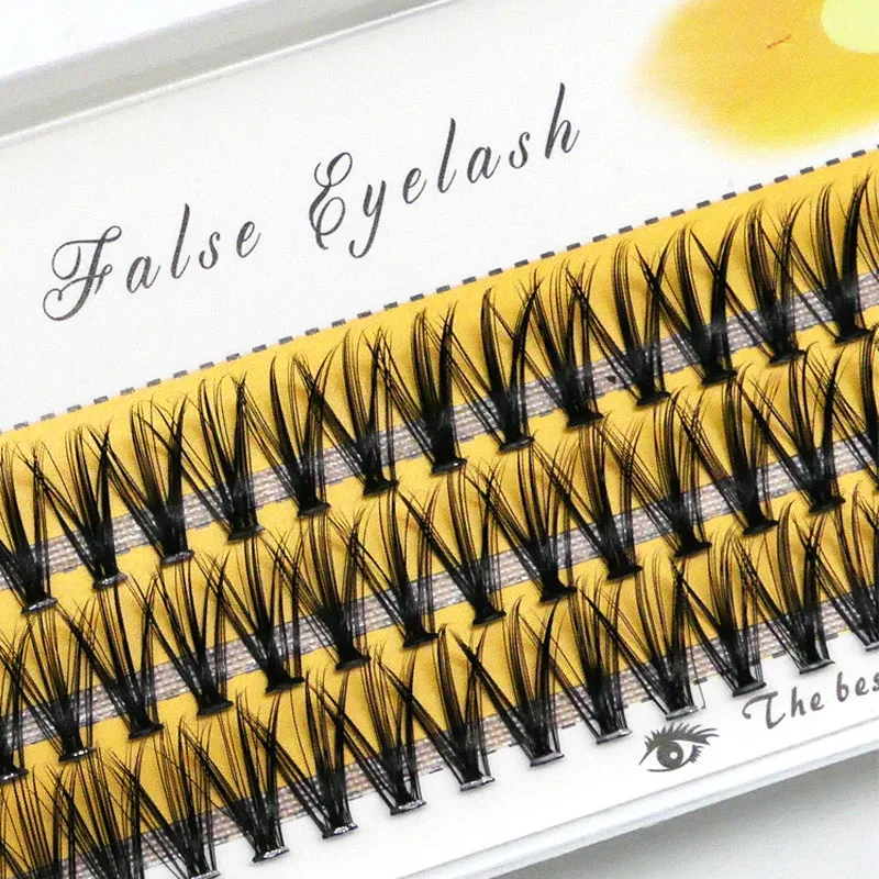 

20D/30D/40D Mink Eyelash 60 Bundles/Box Natural Eyelash Extension Russian C/D Volume Individual lashes Cluster Makeup Tool Cilia