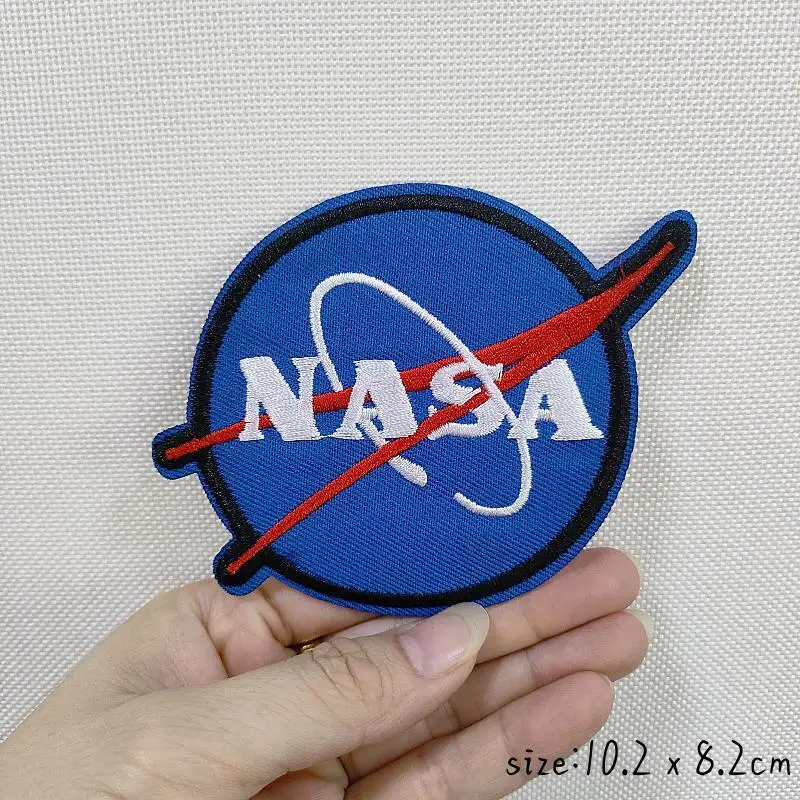 Ee.uu. Nasa Logo Parche Bordado Hierro En de Coser Insignia