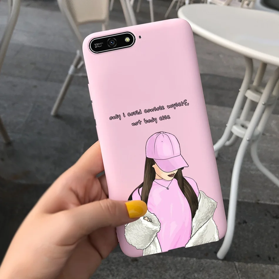 Lovely Printed Soft Silicone Phone Case - 5.7 Inch Back Cover