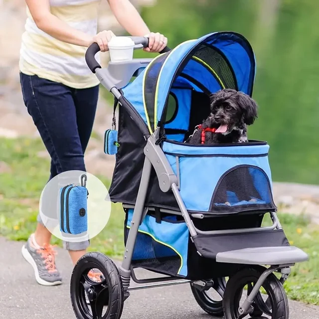 Pet Dog Poop Bag Dispenser Storage Bag Products Pet Waste Bags Carrier Dog Walking Accessories  Cleaning Supplies 6