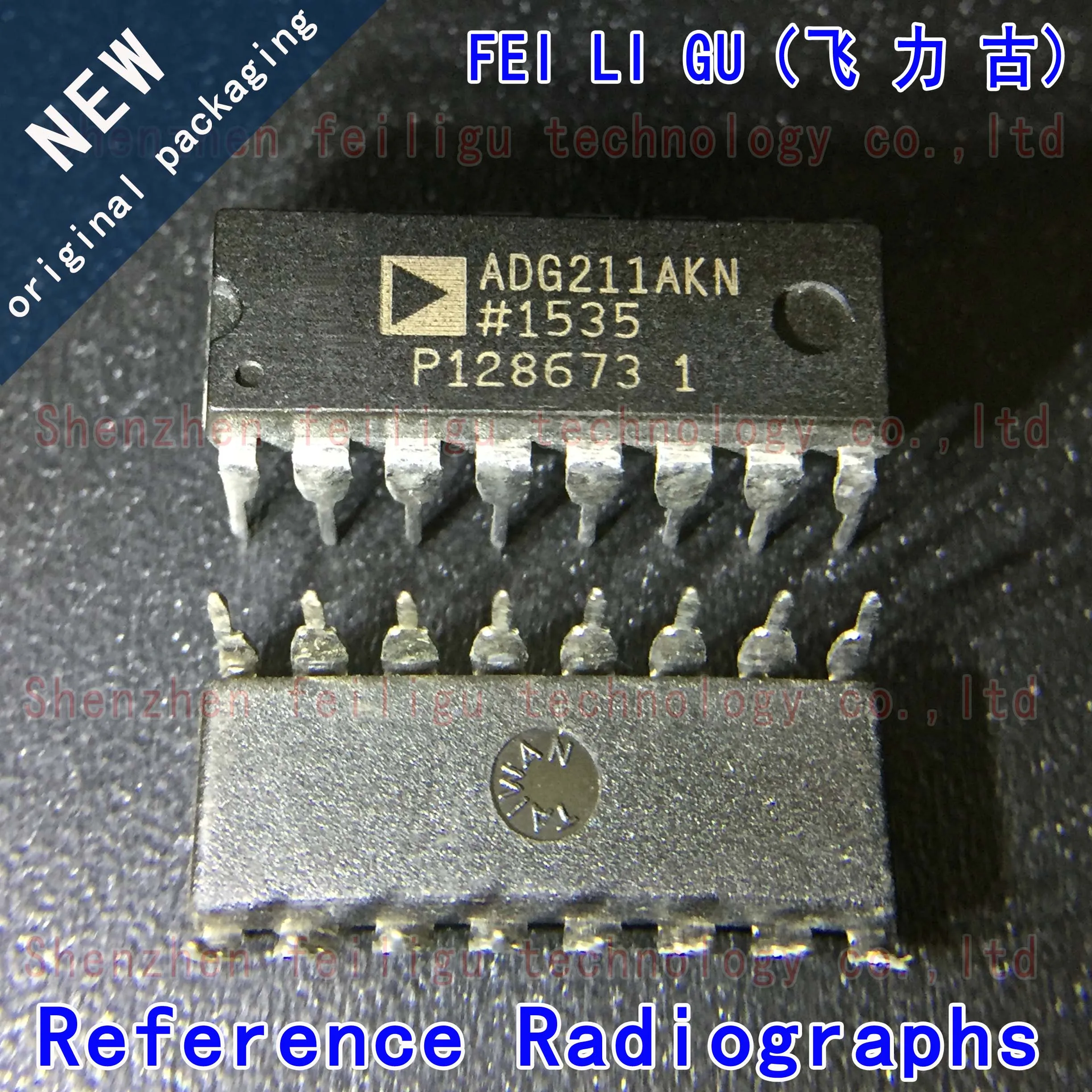 1~20PCS 100% New Original ADG211AKNZ ADG211AKN ADG211 Package:DIP16 Inline Analog Switch/Multiplexer Chip Electronic Components ad5623rbrmz original authentic digital to analog converter dac chip electronic components integrated circuit