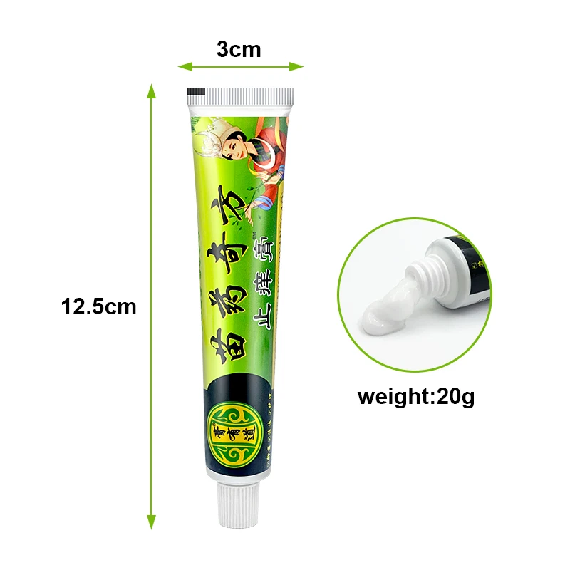 2pcs Psoriasis Mint Anit-itch Cream Jock Itch Beriberi Fungal Infection Treatment Ointment Medical Herbal Psoriasis Cream A1442
