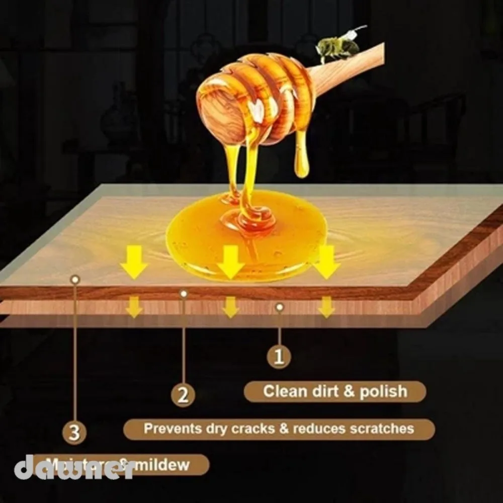 Wood Wax Wood Care Wax Spray Furniture Polishing Seasoning Natural Bees Wax Wood Furniture Cleaning Care Cabinets Polishes Protection