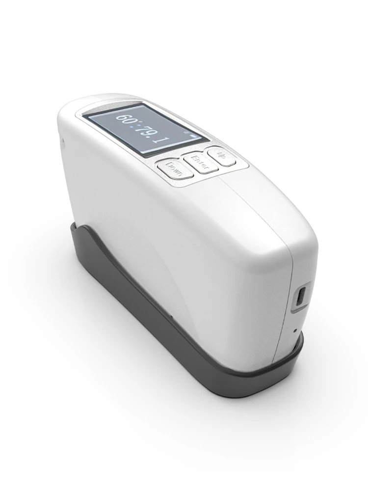 0-200GU Rechargeable lithium battery Smart Gloss Meter Bluetooth Connected PC software 60&deg; Data Storage Gloss Meter Tester