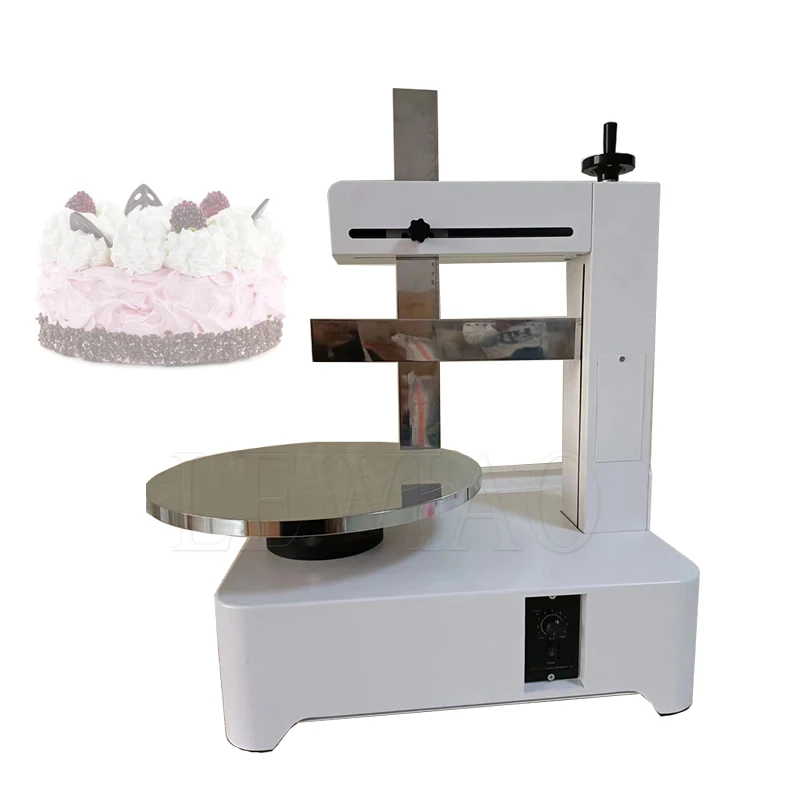 

Commercial Automatic Cake Spreading Machine Cake Cream Coating Filling Cake Cream Spatula Spreader Machine