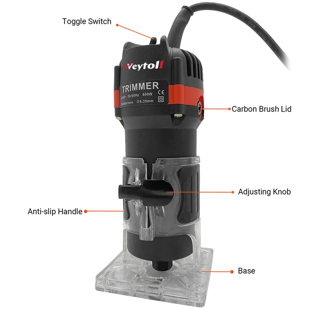 Wood Router Geevorks 800W Multifunctional