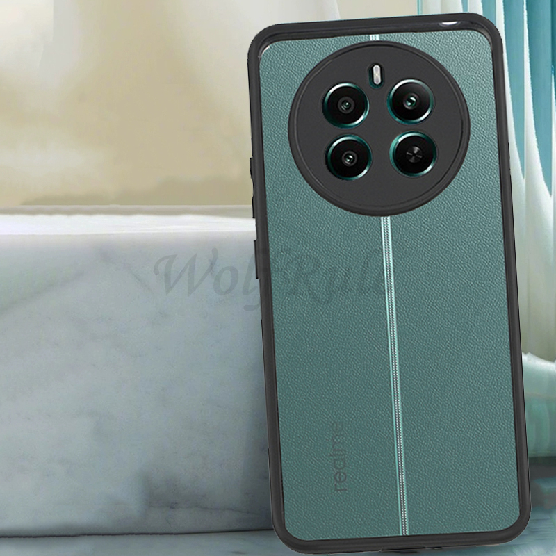 For Realme 12 Plus Case Cover OPPO Realme 12 Plus 5G Capas Armor Shockproof Back Transparent Frame Clear Fundas Realme 12 Plus