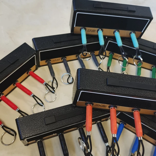 Zenei Kulcstárolás Coloful Jack Rack Kulcs Tartó Hűvös Gitár Fal Kulcstartó Vintage Erősítő Otthoni Dekoráció Tároló - Image 2