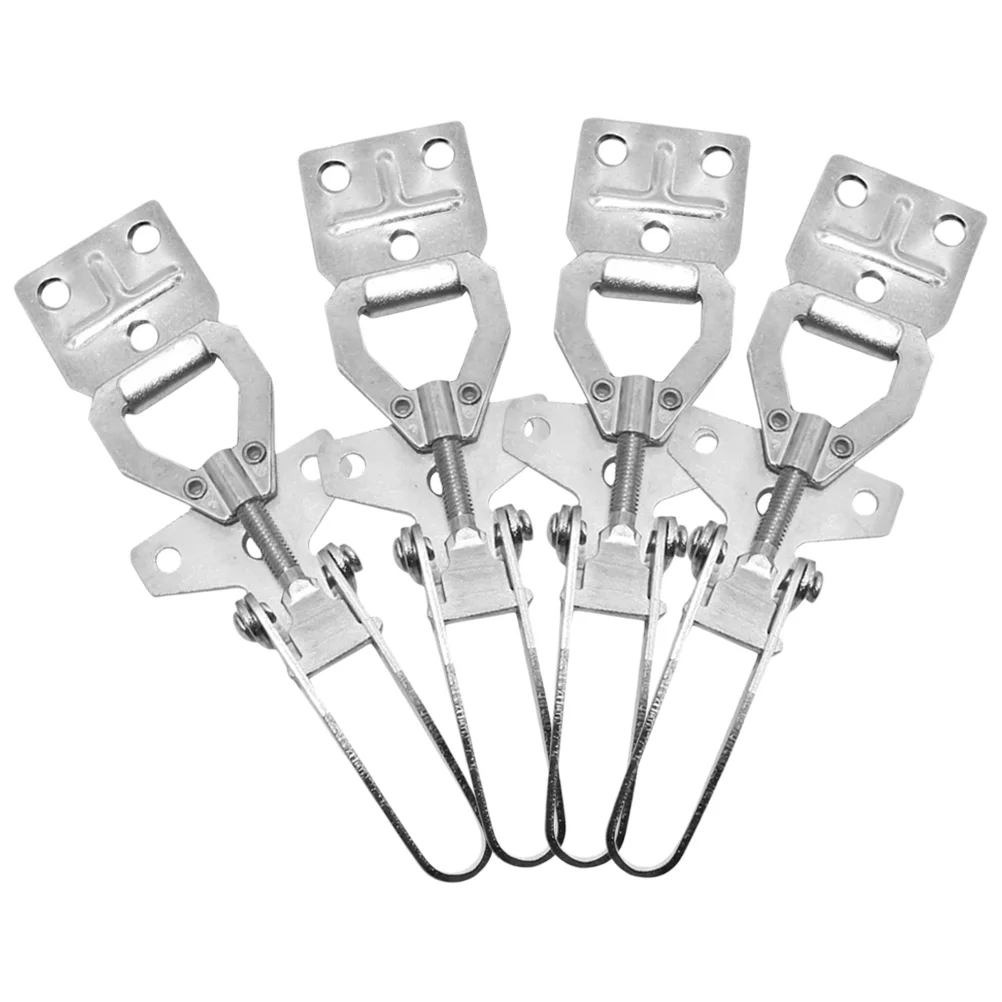 

4 Pcs Beehive Connector Latch Clamp for Parts Hardware Farm Tools Toggle Pull Accessory Adjustable