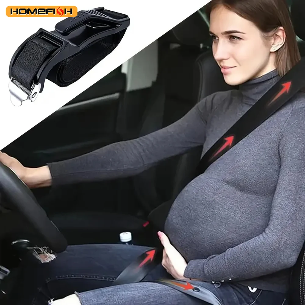 Pregnant Moms Belly Maternity Car Accessories Safe Belt Pregnant Woman Driving Seat Belt Adjuster Car Seat