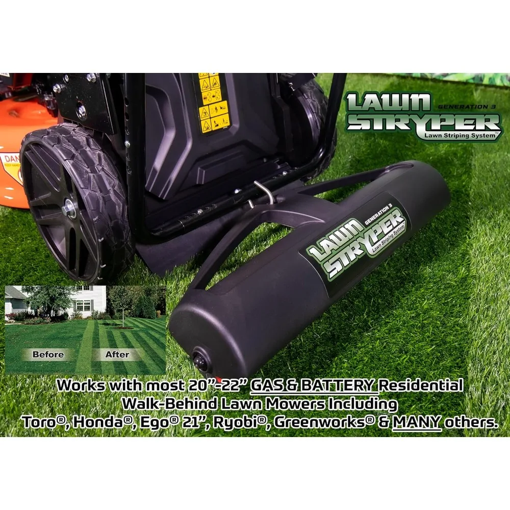 Mower Roller Attachment LAWN STRYPER GENERATION S&B Lawn