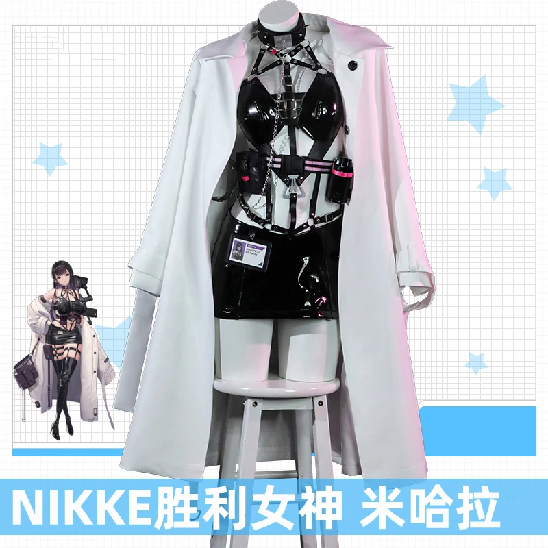

COS-KiKi NIKKE The Goddess Of Victory Mihara Game Suit Cosplay Costume Sexy Lovely Uniform Halloween Party Outfit Women XS-2XL