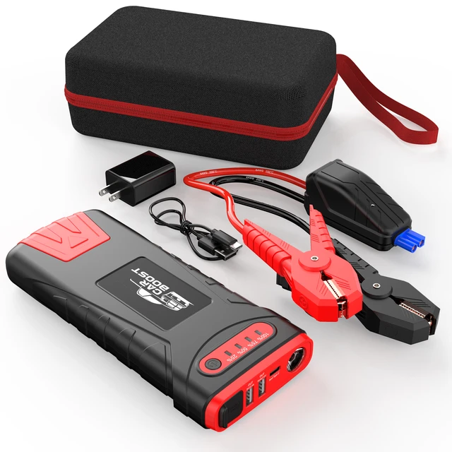 13800 mah dbpower auto eps jump starter 4000 amp car battery boost hd gb70  lead acid jump starter - AliExpress