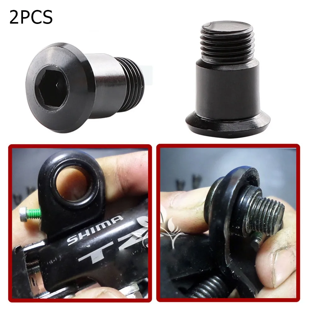 2pcs Bicycle Rear Derailleur Fixing Bolts MTB Bike Jockey Wheel Screws