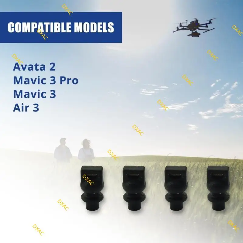 UAV 비디오 안정화를위한 4 개의 충격 흡수 볼 흡수 장치의 DXAC 세트