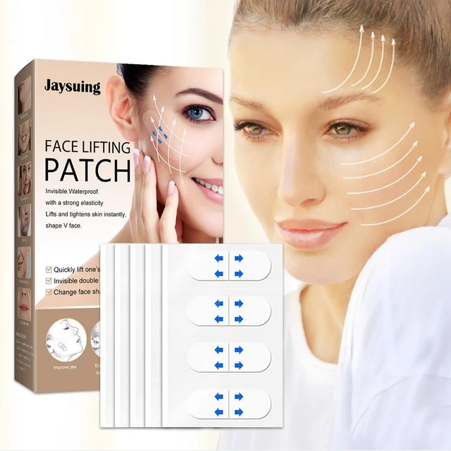 Face Lift Tape Invisible,Face Tape,Face Lifting Tape Instant Makeup Face  Lift Tools for Hide Wrinkles Double Chin - AliExpress