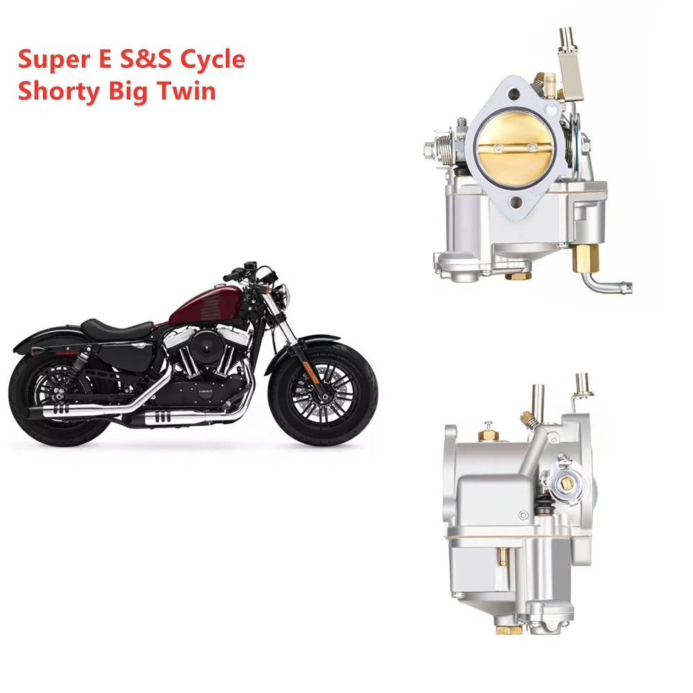 Carburador For Harley Super E Shorty Big Twin & Sportster S&S 11-042 Cycle Motorcycle