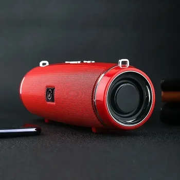 Portable Bluetooth Speakers Mini Wireless High Fidelity Surround Sound Subwoofer Outdoor Waterproof Camping Party Loudspeaker 11