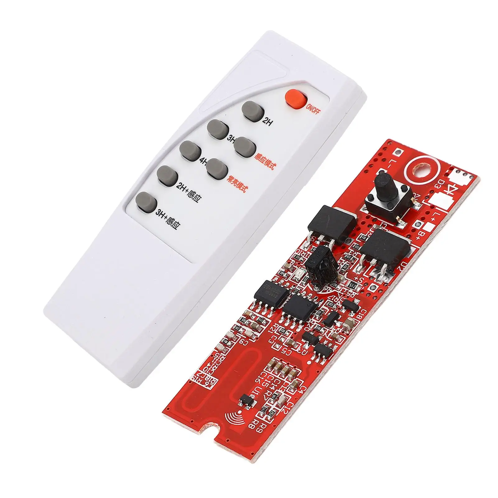 태양광 회로 기판, 모션 센서 제어 모듈, AliExpress 배터리, 3.2 V 및 3.7 V