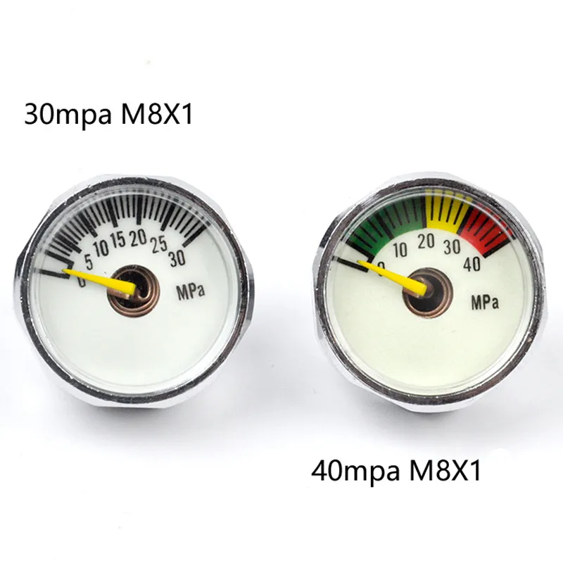 High Pressure Gauge with Luminous Manometer Water Oil Air Pressure
