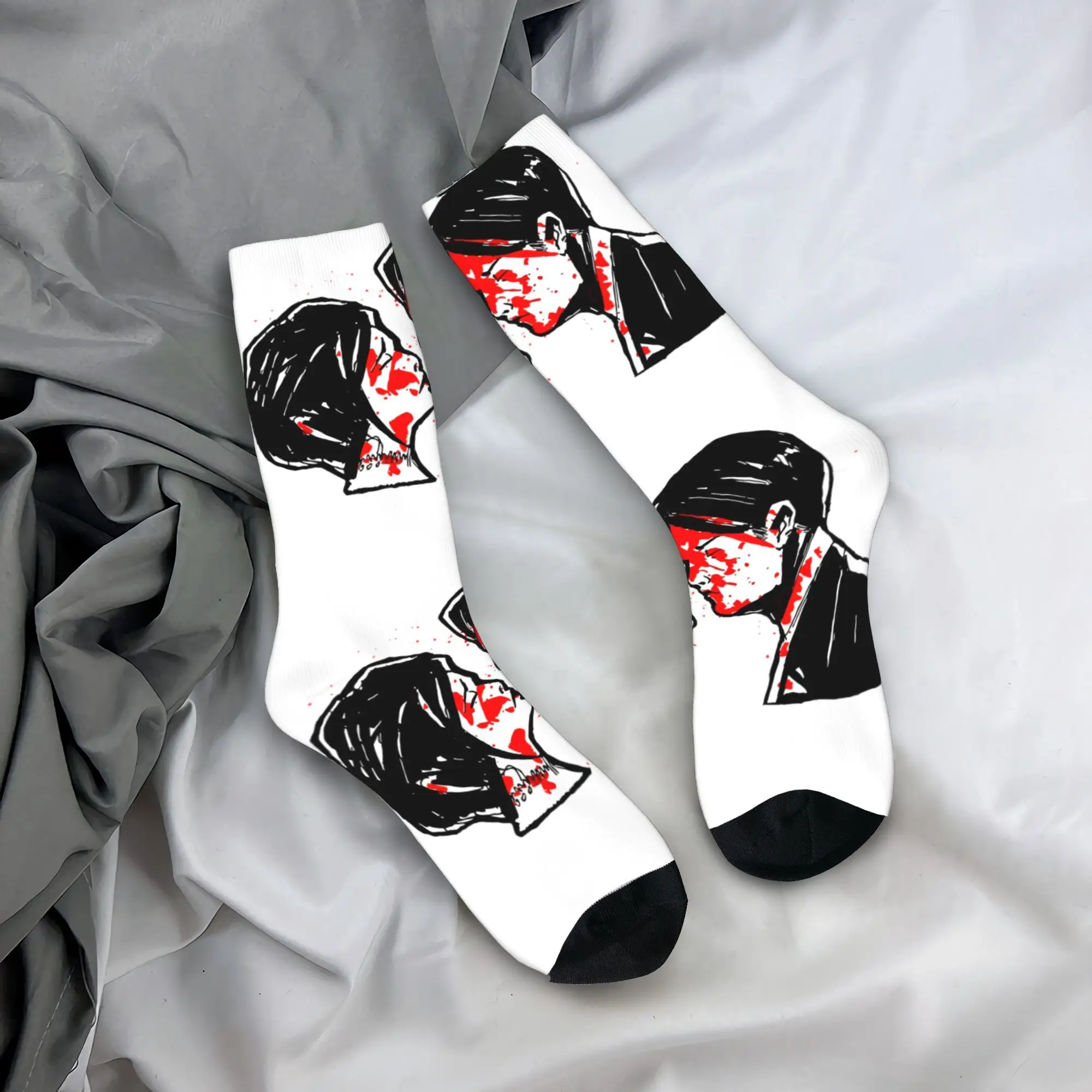 Retro My Chemical Romance Graphic Unisex Running Socks - Soft, Winter-Ready, Anti-Bacterial