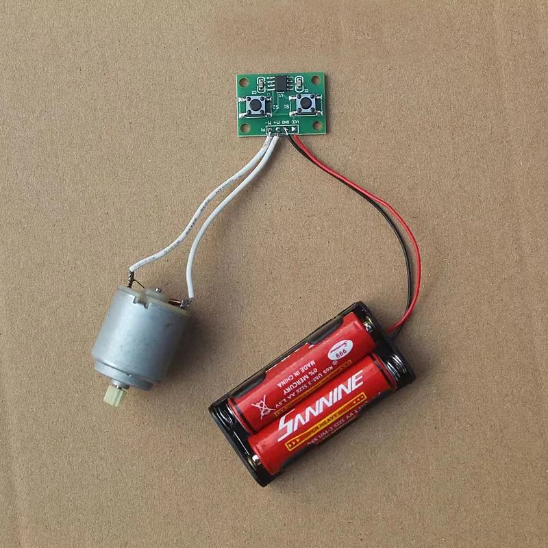 Motor Forward and Reverse Control Switch 3-10V DIY motor 800ma two-channel remote control drive circuit board dc motor driver