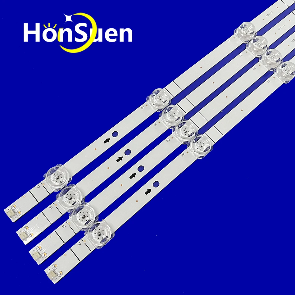 Strisce LED Retroilluminazione Per TV Hisense 55'' (Modelli R6G, A6G, R6095G5 E Simili)