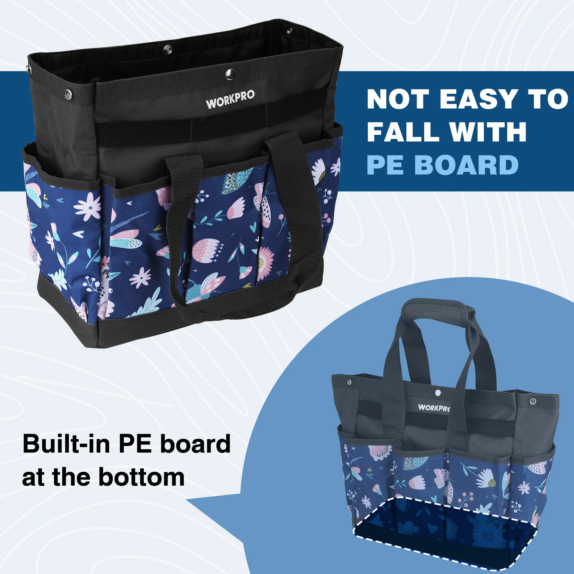 Garden Tool Tote Bag, Heavy Duty 4