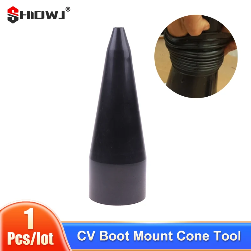 

1Pcs CV Boot Installation Mount Cone Tool For Fitting Universal Stretch CV Boot Dust Cover CV Joint Drive Shaft Accessories