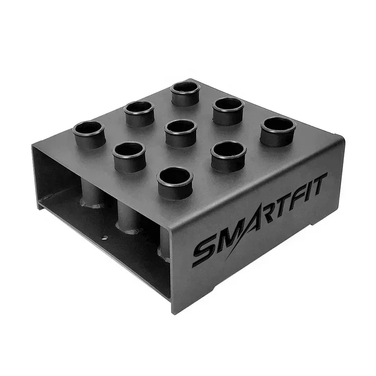 

Fitness custom vertical 9 bar holder barbell storage rack wholesale