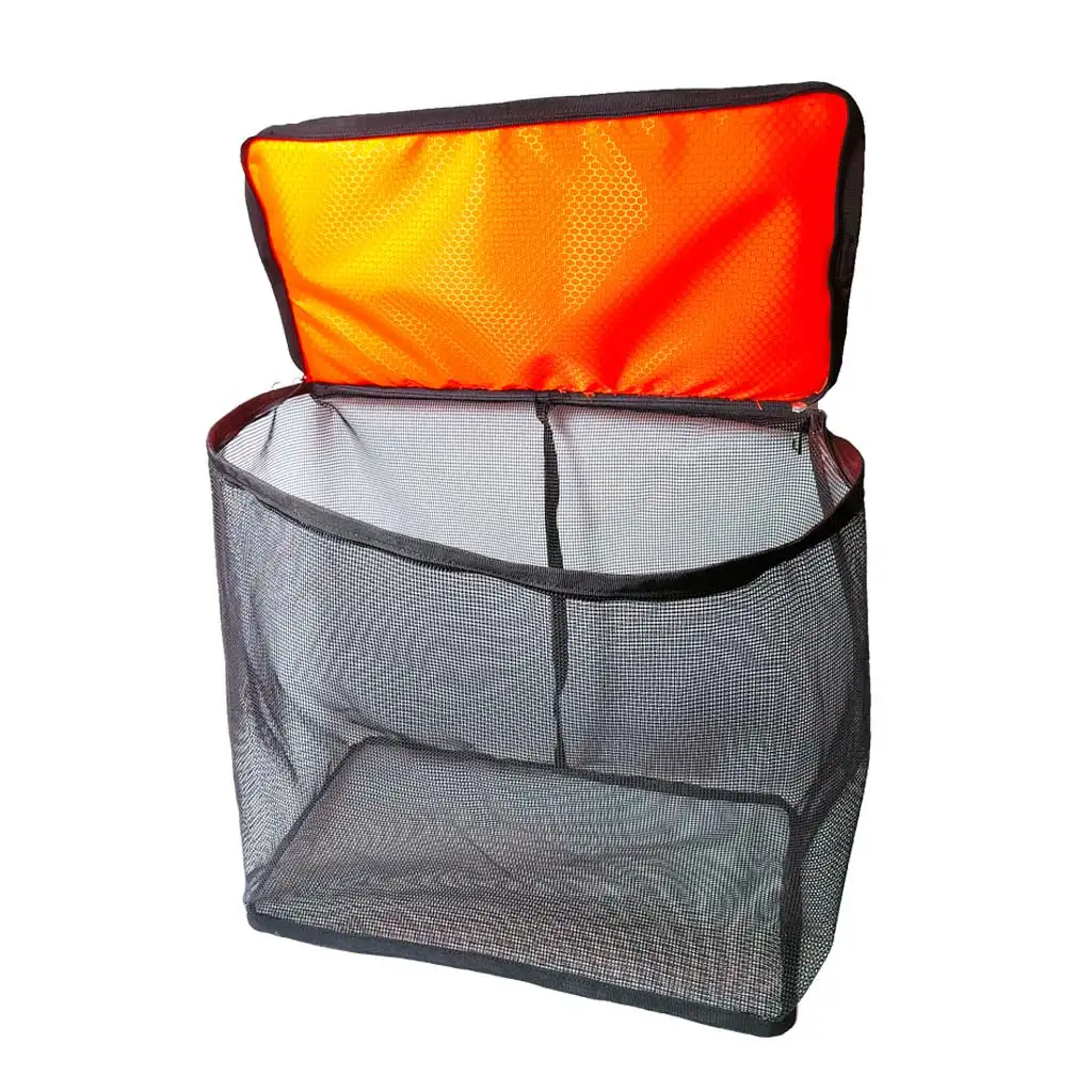 Foldable Floating Basket Live Fish Protector Bag Water Shortage Square Live Fish Keeper Handbags Living Bucket Case