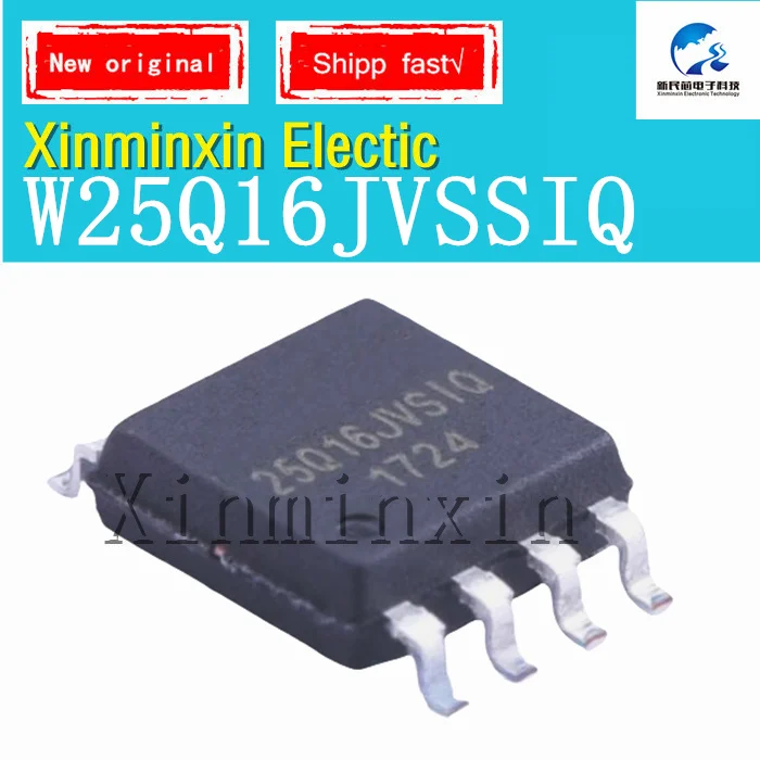 

1-10 шт./партия W25Q16JVSSIQ 25Q16JVSIQ SOP SOIC-8 16 Мбит последовательная вспышка/двойная и четырехъядерная SPI/микросхема для вспышки 100% Новый оригинальный телефон