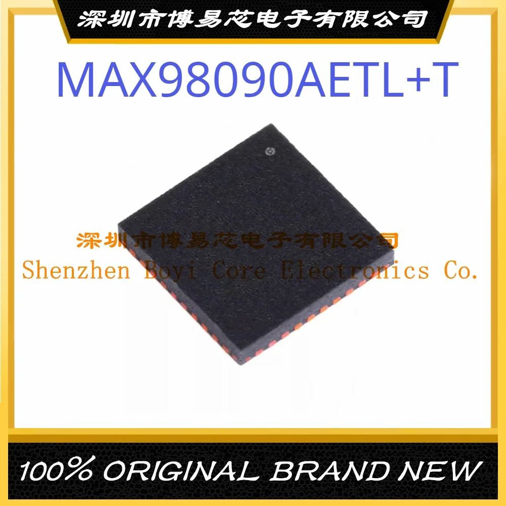 MAX98090AETL+T Package TQFN-40 New Original Audio Interface IC Chip 1 pcs lote max8521etp max8521etp max8521etp t max8521 8521e tqfn 20 100% new and original ic chip integrated circuit