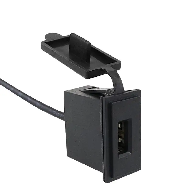 

12-24 В Автомобильное зарядное устройство А адаптер квадратной формы водонепроницаемая розетка адаптер питания переключатель для мотоцикла RV круизного судна Интеллектуальный