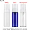 Clear Blue Shampoo Lotion Shower Gel Foam Pump Bottles Foaming Bottle Liquid Soap Whipped Mousse Points Bottling 6