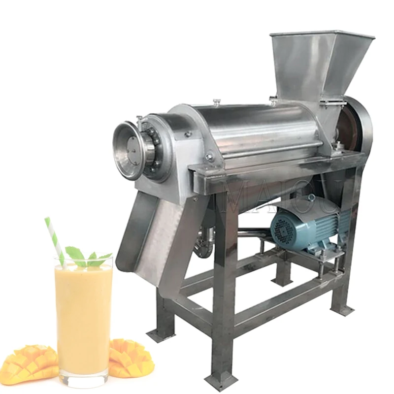 

Commercial Apple Spiral Crusher Juicer Extractor Fruits Production Line Processing Machine With Wheels Cold Press For Orange