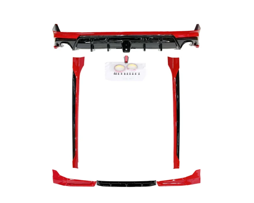 

For Honda Civic Accessories Body Kits For 11th Gen Honda Civic 2021 2022 Upgrade YOFER Honda Civic 2022 Body Kit Unpainted