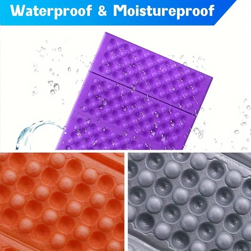 Outdoor Picnic Camping Mat Beach Moisture-Proof Foldable XPE Cushion Hiking Portable Small Mats Egg Trough Waterproof Pad BEST SELLERS