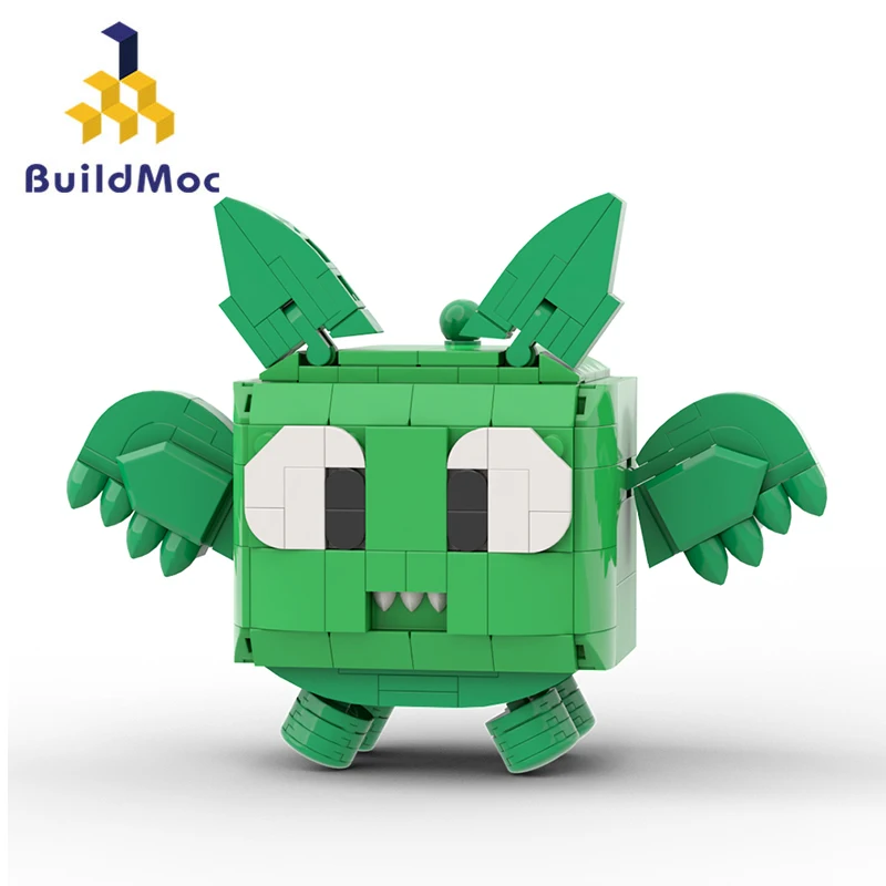 

BuildMoc симулятор животных X набор строительных блоков Дракон милые декоративные украшения животные Кирпичи игрушки для детей подарок на день рождения для девочек