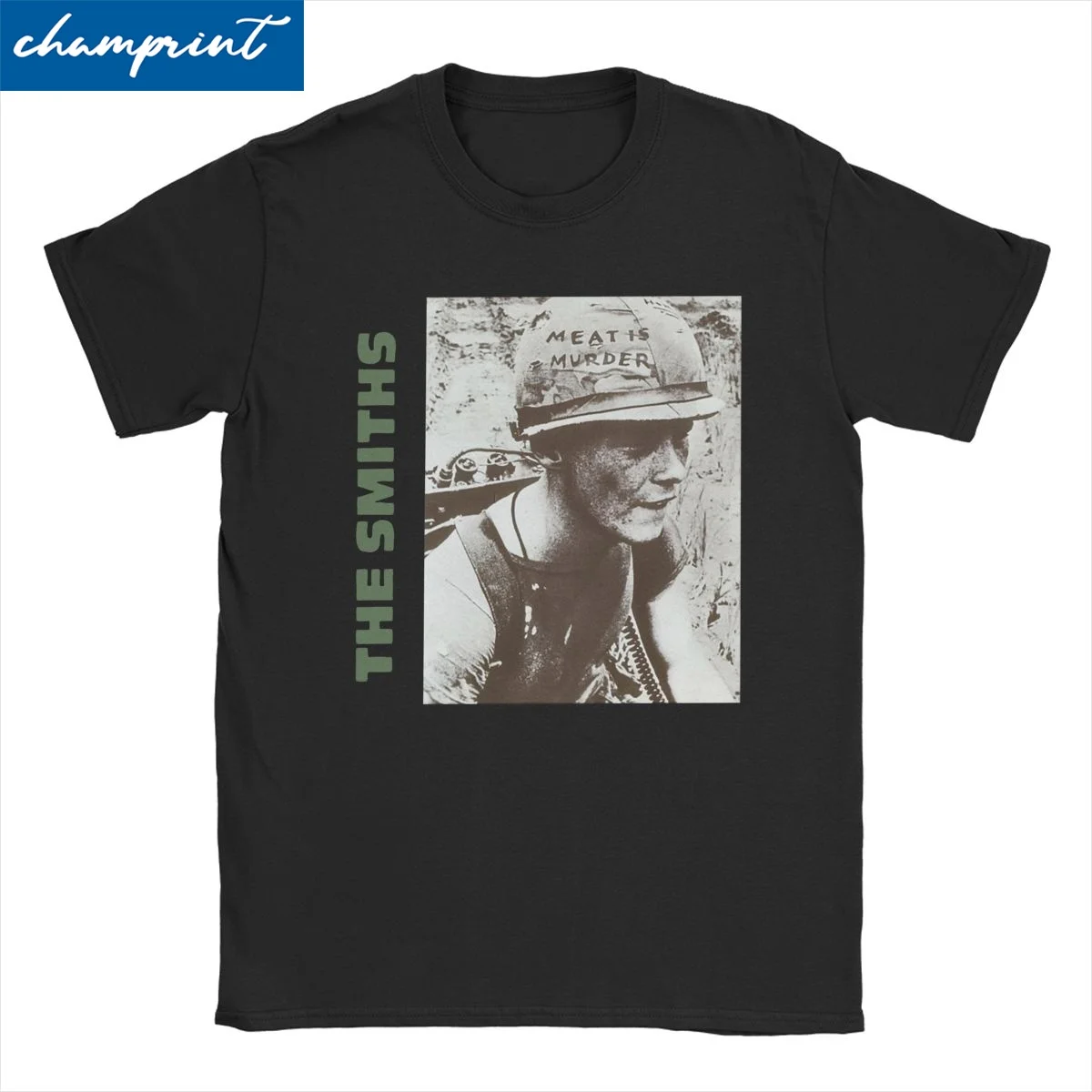 

Футболки The Smiths War для мужчин и женщин, хлопковая Повседневная футболка с круглым вырезом, футболка с коротким рукавом, идея для подарка